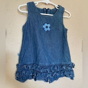 Baby girl denim dress